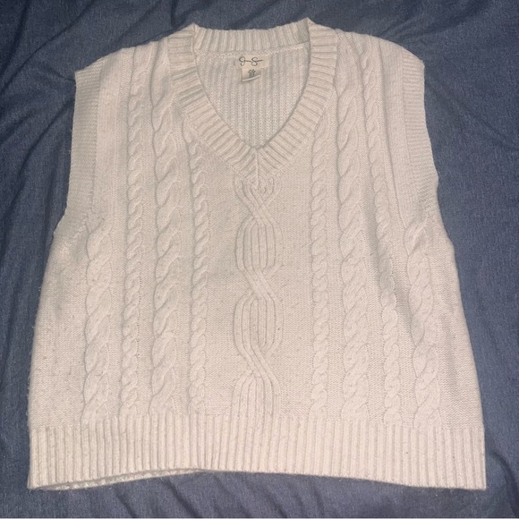 Jessica Simpson Cream Knit Top - Picture 1 of 2